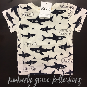 Whale Print T-Shirt